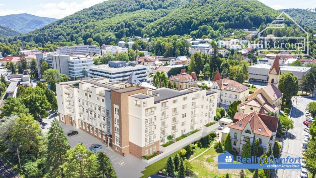 Rezidencia THERMAE, Trenčianske Teplice, byt 16 - 1 izbový, balkón