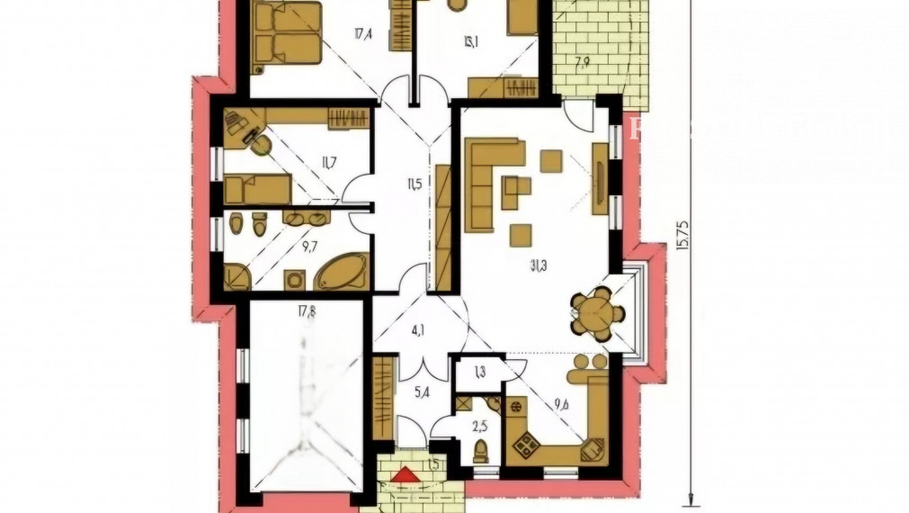 Váš budúci domov: BUNGALOW, štýlový 5-izbový rodinný dom