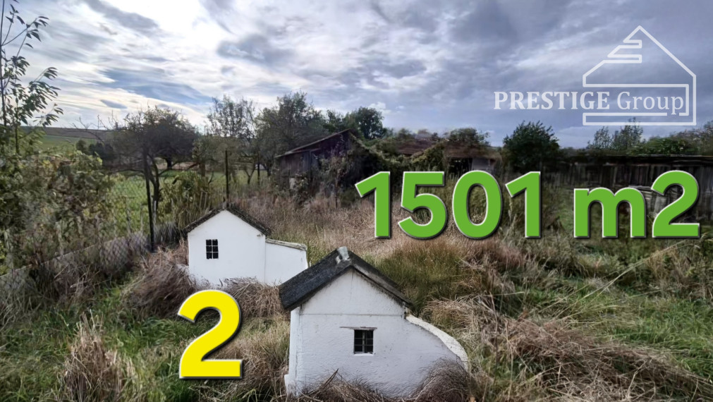 Výhodný stavebný pozemok s dvoma domami v Nedašovciach ✨