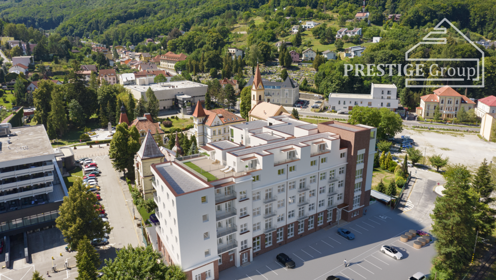 Rezidencia THERMAE, 3 izbový byt, balkón