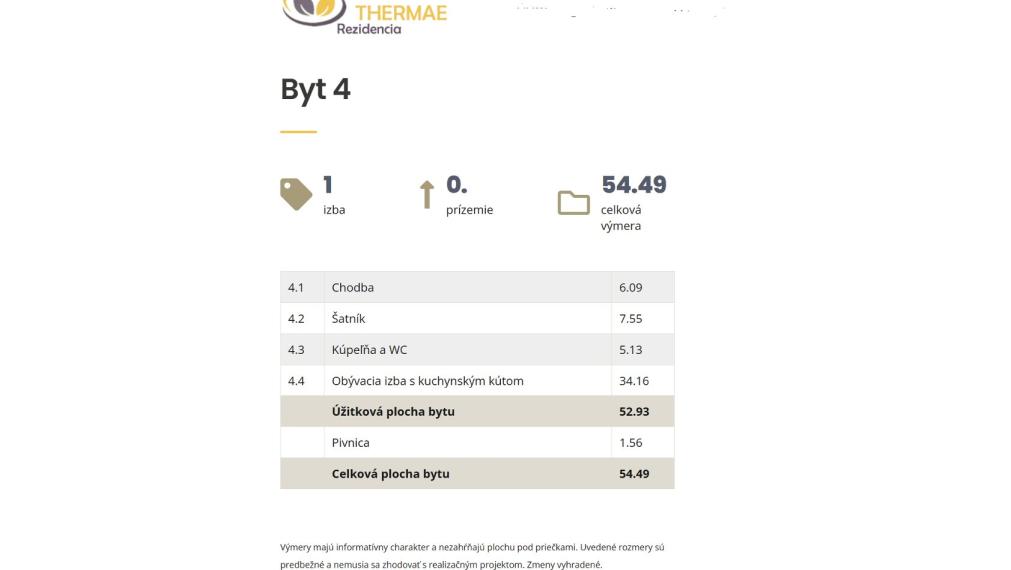 Hľadáte útulný byt pre seba v srdci kúpeľného mesta? Byt 04