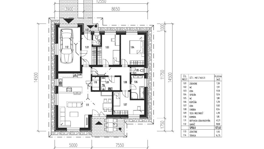 Rodinný dom so záhradou, bazénom, garážou, Pod Brezinou
