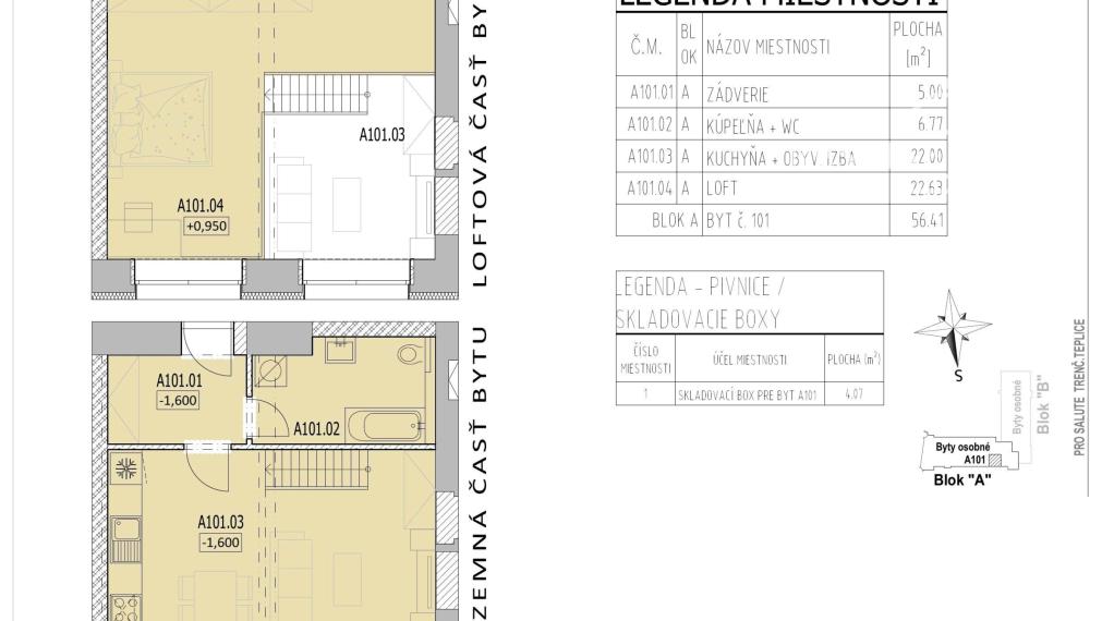 Dizajnový loft A101 – Rezidencia Thermae, Trenčianske Teplice