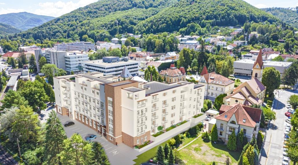 Rezidencia THERMAE - Byt 35 - 1 izbový + oddelená nočná časť