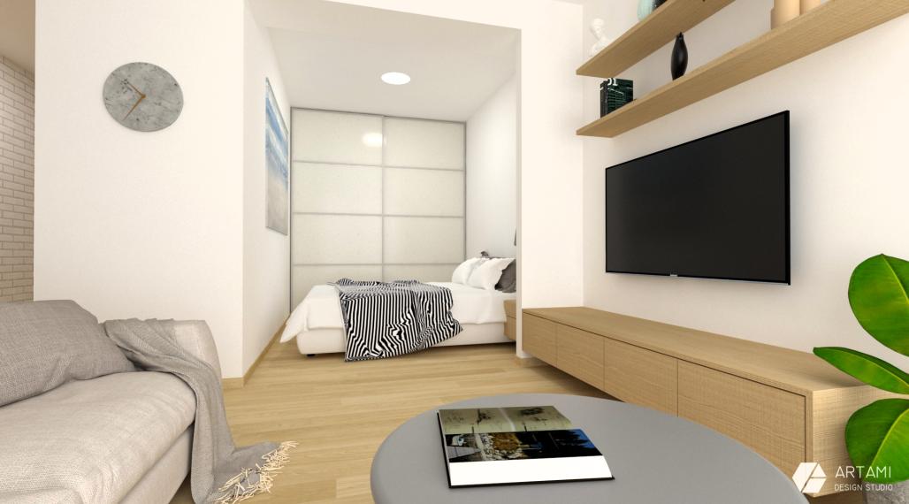 1 izbový byt + oddelená nočná časť, č.25, Rezidencia Thermae