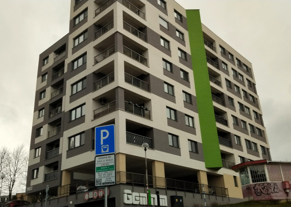 Pohodlné parkovanie v obytnom dome GEMINI Trenčín