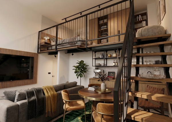 Dizajnový loft A105, Rezidencia Thermae, Trenčianske Teplice